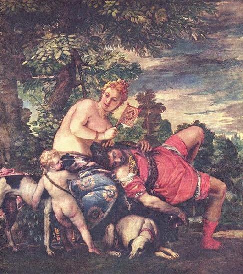Venus und Adonis, Paolo Veronese